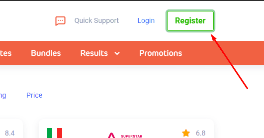 LottoAgent Sign up Process