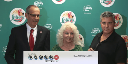 David Kaltschmidt and Maureen Smith Happy Florida Jackpot Winners