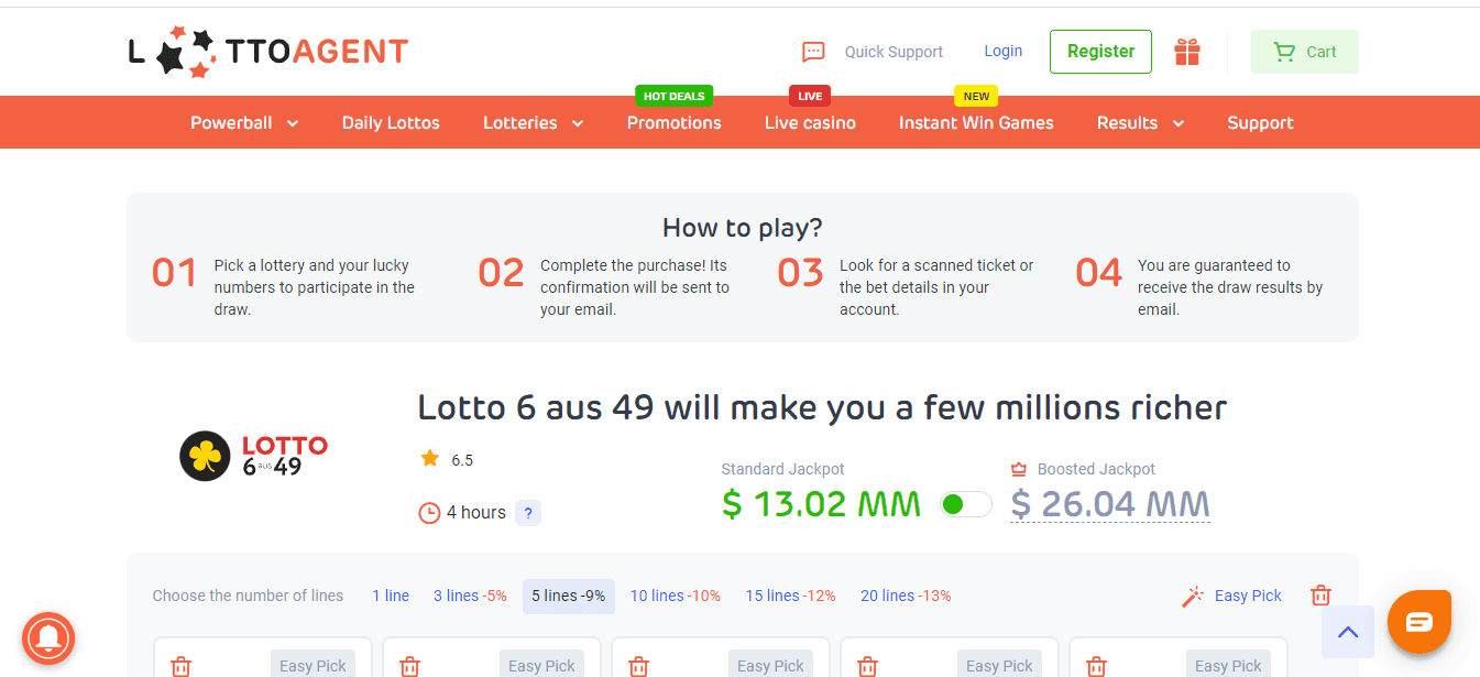 LottoAgent access to the German Lotto