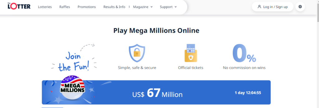 грати в Mega Millions